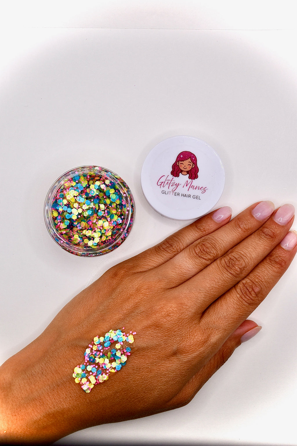 Glitzy Manes Glitter Hair Gel