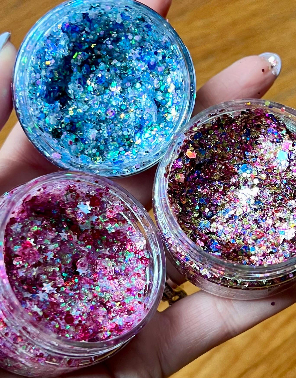 Glitzy Manes Glitter Hair Gel