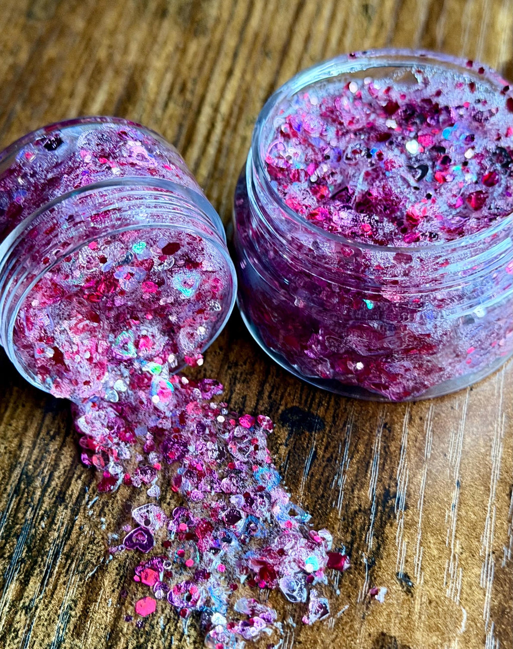 Glitzy Manes “Heart Throb” Glitter Hair Gel