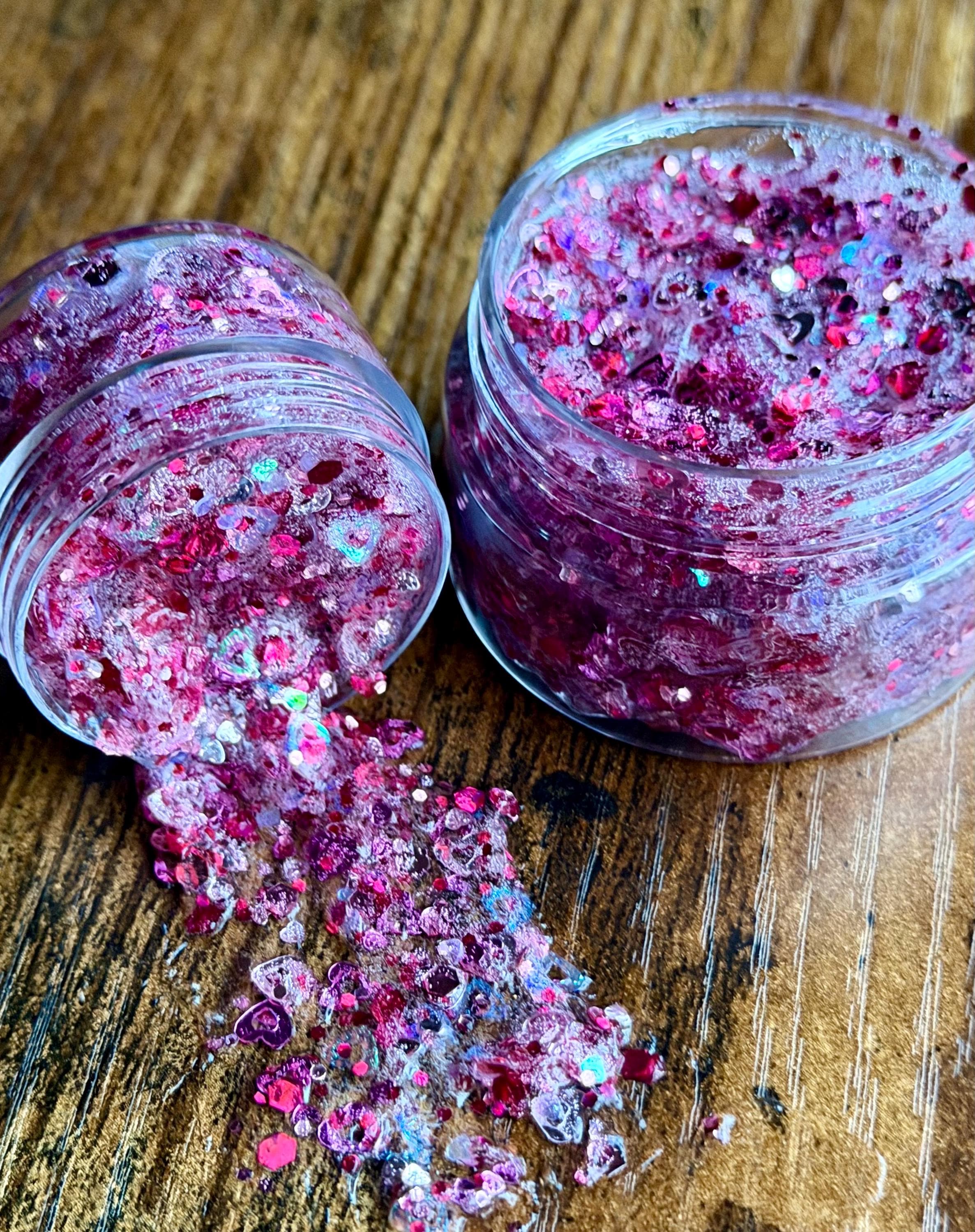 Glitzy Manes “Heart Throb” Glitter Hair Gel