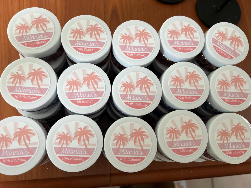 Glitter Gel Party Favors!