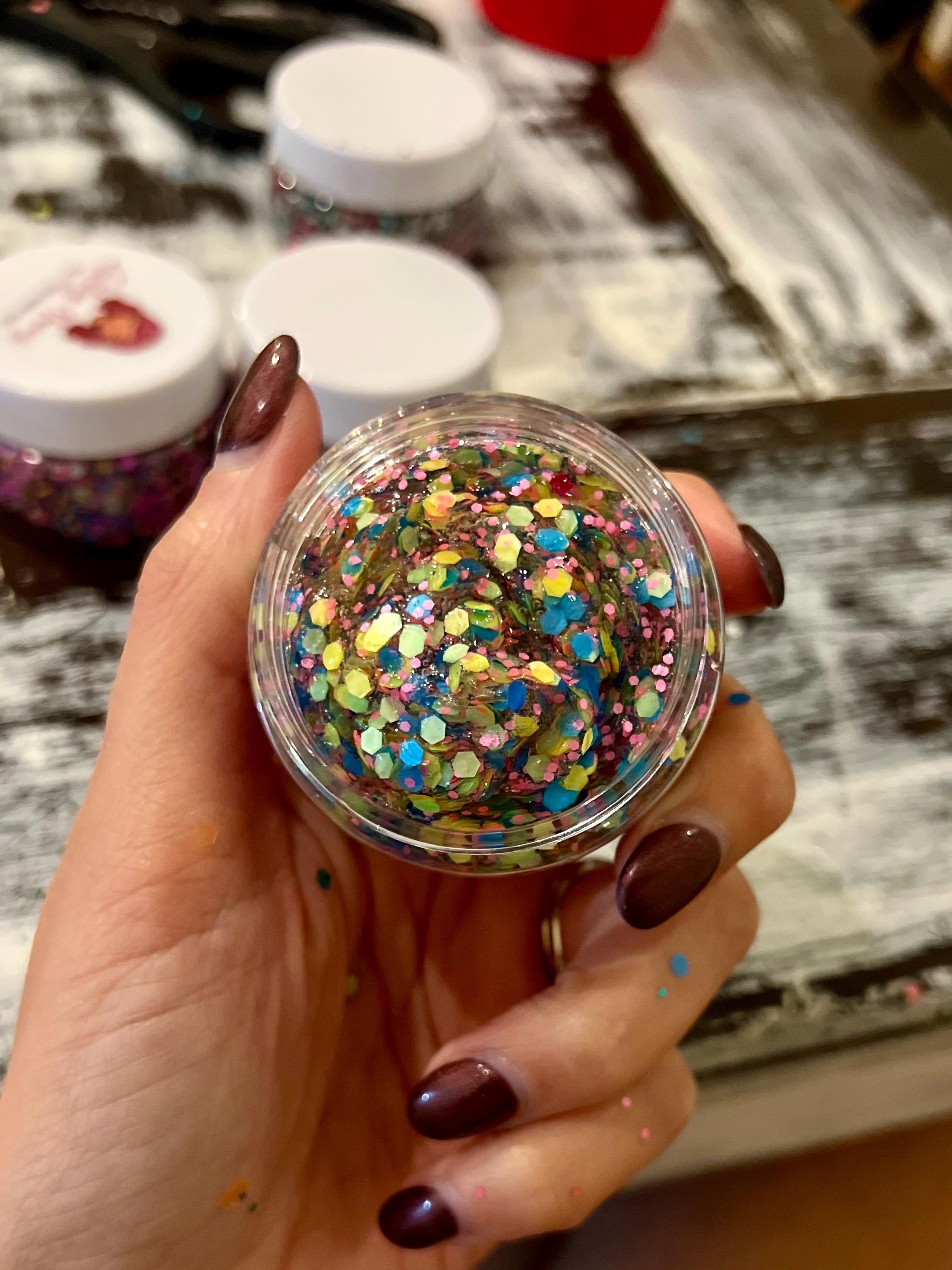Glitzy Manes Glitter Hair Gel
