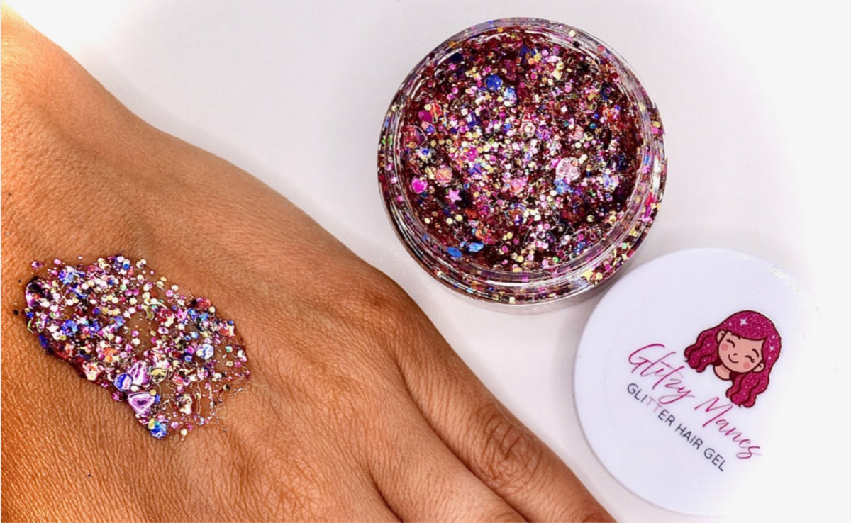 Glitzy Manes Glitter Hair Gel