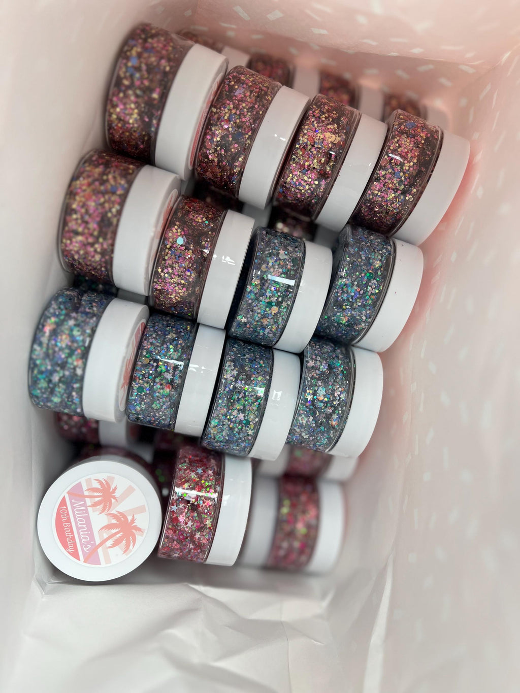 Glitter Gel Party Favors!