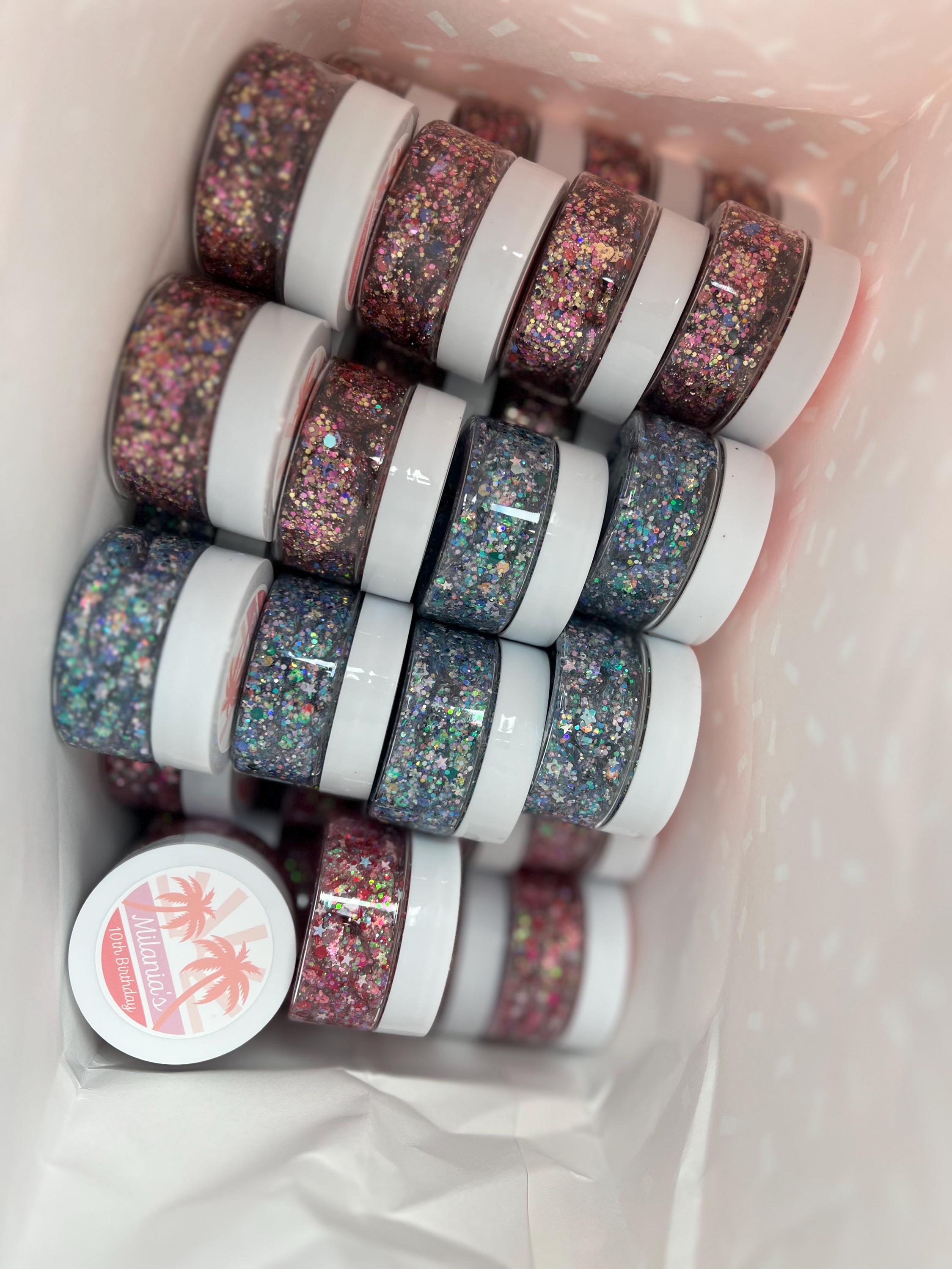 Glitter Gel Party Favors!