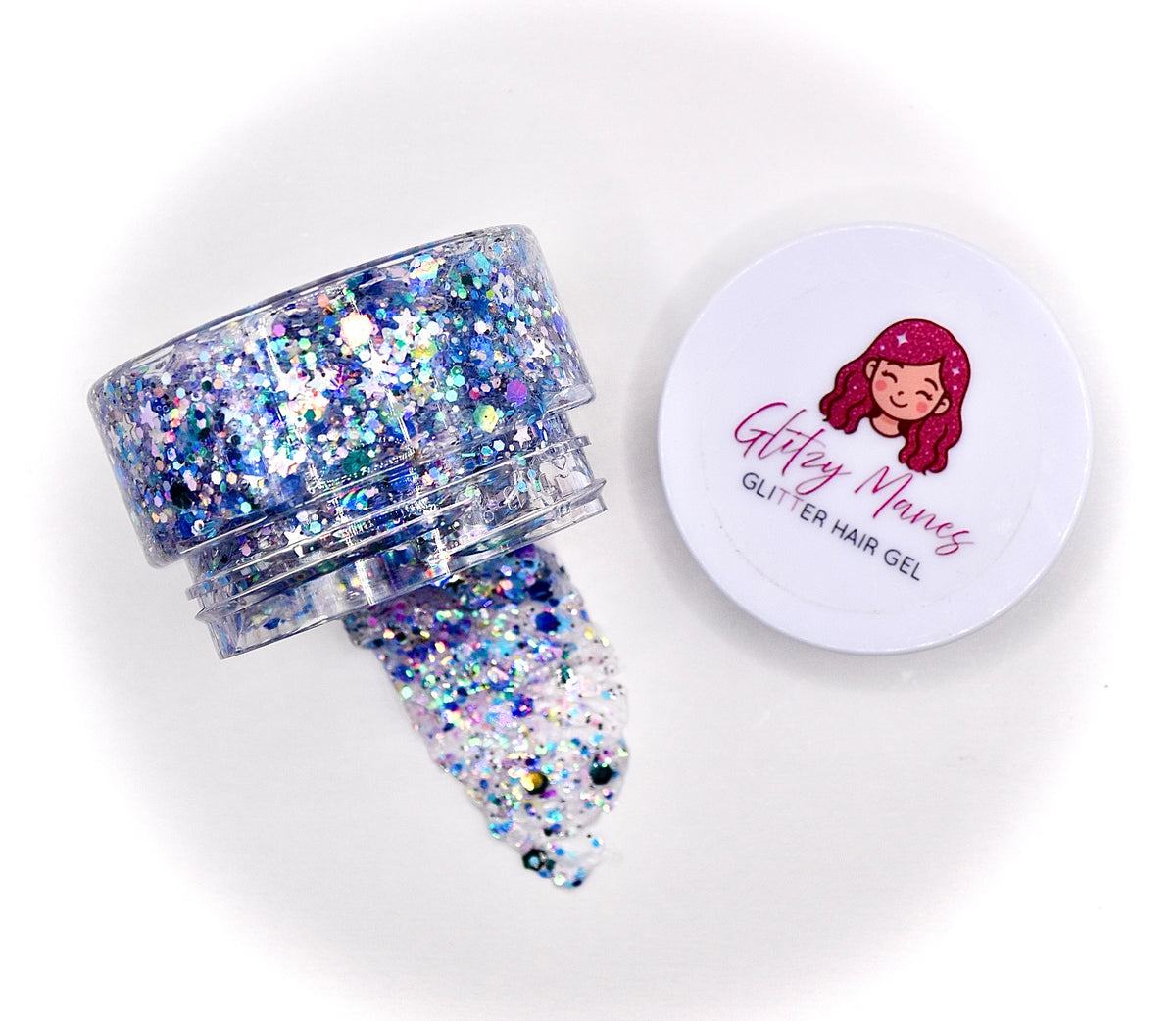 Glitzy Manes Glitter Hair Gel