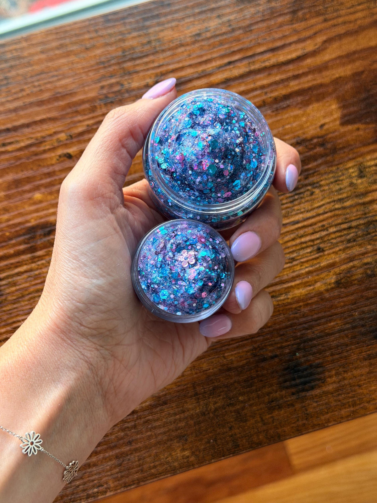 Glitzy Manes “Aloha” Glitter Hair Gel