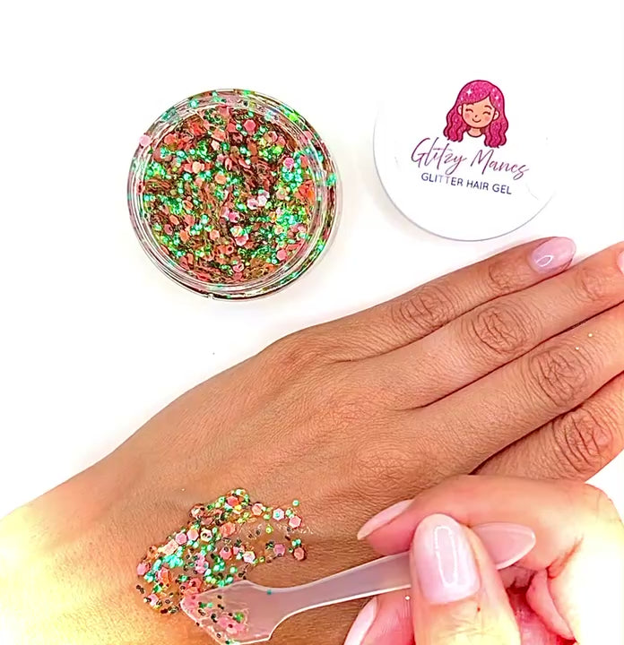 Glitzy Manes Glitter Hair Gel
