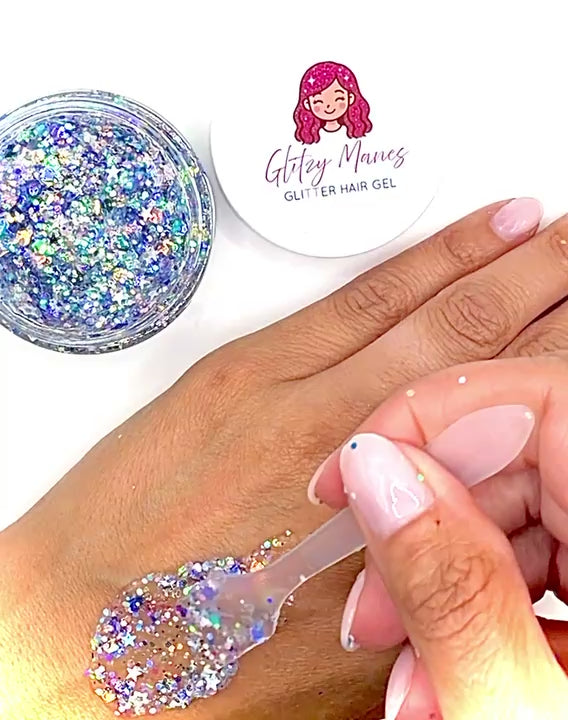 Glitzy Manes Glitter Hair Gel