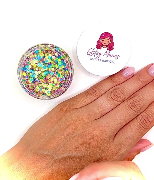 Glitzy Manes Glitter Hair Gel