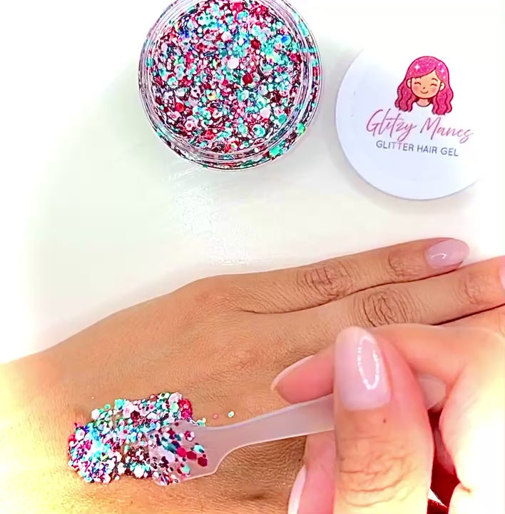 Glitzy Manes Glitter Hair Gel