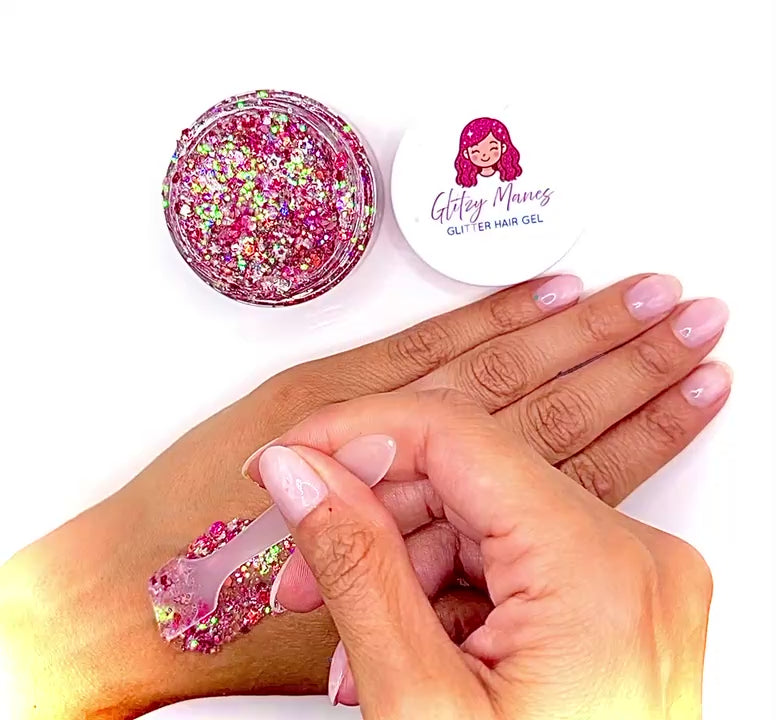 Glitzy Manes Glitter Hair Gel