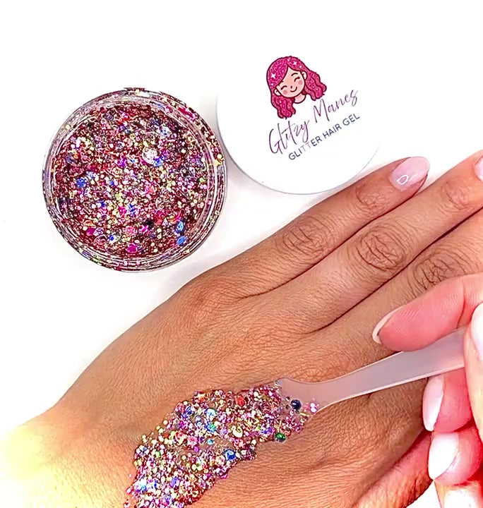 Glitzy Manes Glitter Hair Gel